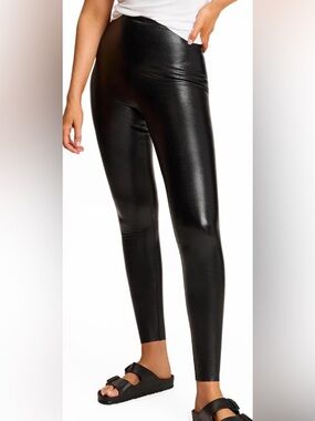 Spanx Faux Leather Leggings